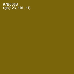 #7B650B - Yukon Gold Color Image