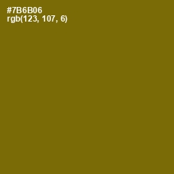#7B6B06 - Yukon Gold Color Image