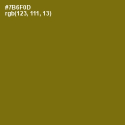 #7B6F0D - Yukon Gold Color Image