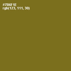#7B6F1E - Olivetone Color Image