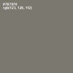 #7B7870 - Tapa Color Image