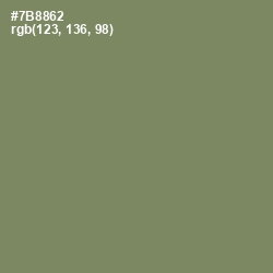 #7B8862 - Flax Smoke Color Image