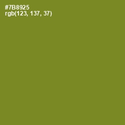 #7B8925 - Wasabi Color Image