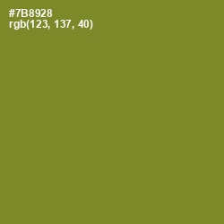 #7B8928 - Wasabi Color Image