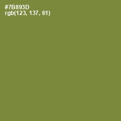 #7B893D - Wasabi Color Image