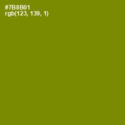 #7B8B01 - Limeade Color Image