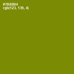 #7B8B04 - Limeade Color Image