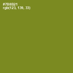 #7B8B21 - Wasabi Color Image