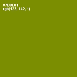 #7B8E01 - Limeade Color Image