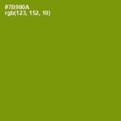#7B980A - Limeade Color Image