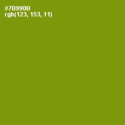 #7B990B - Limeade Color Image