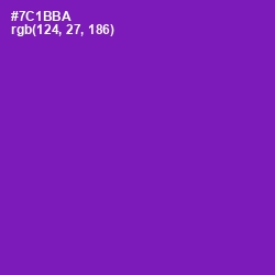 #7C1BBA - Seance Color Image