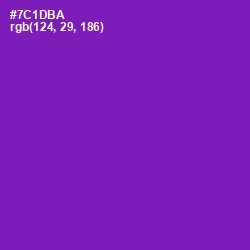 #7C1DBA - Seance Color Image