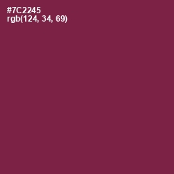 #7C2245 - Tawny Port Color Image