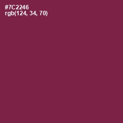 #7C2246 - Tawny Port Color Image