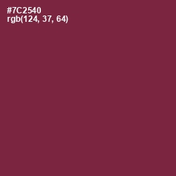 #7C2540 - Tawny Port Color Image