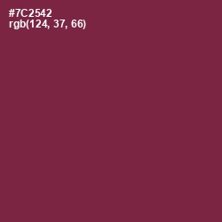 #7C2542 - Tawny Port Color Image