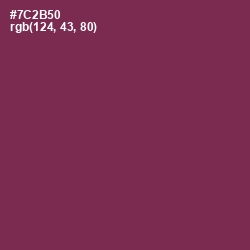 #7C2B50 - Finn Color Image