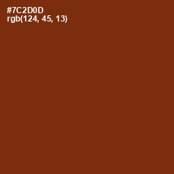 #7C2D0D - Pueblo Color Image