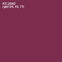 #7C2D4D - Finn Color Image