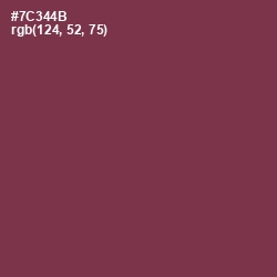 #7C344B - Cosmic Color Image