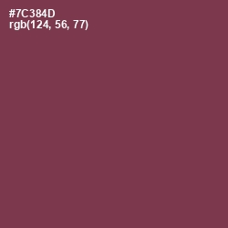 #7C384D - Cosmic Color Image