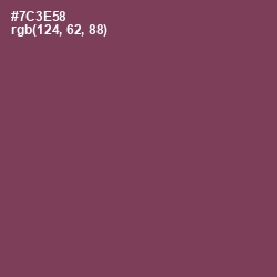 #7C3E58 - Cosmic Color Image