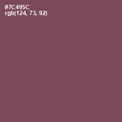 #7C495C - Ferra Color Image