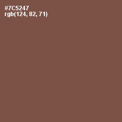 #7C5247 - Roman Coffee Color Image