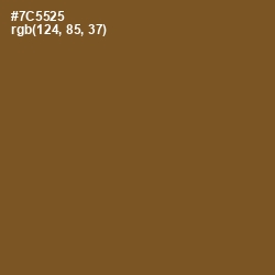 #7C5525 - Dallas Color Image