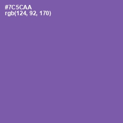 #7C5CAA - Scampi Color Image