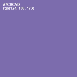 #7C6CAD - Deluge Color Image
