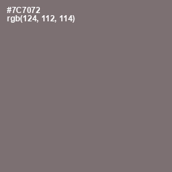 #7C7072 - Tapa Color Image