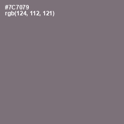 #7C7079 - Tapa Color Image