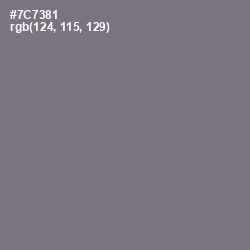 #7C7381 - Jumbo Color Image