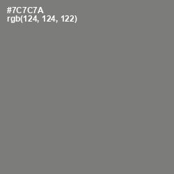 #7C7C7A - Concord Color Image