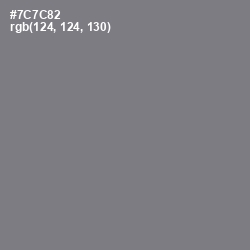 #7C7C82 - Jumbo Color Image