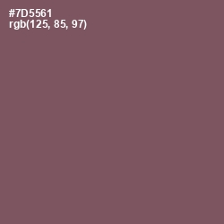 #7D5561 - Scorpion Color Image