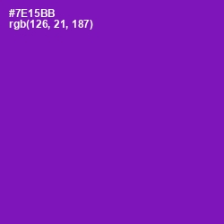#7E15BB - Seance Color Image