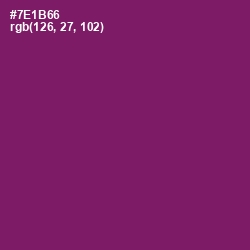 #7E1B66 - Cosmic Color Image