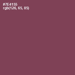 #7E4155 - Ferra Color Image