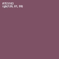 #7E5163 - Scorpion Color Image