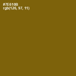 #7E610B - Yukon Gold Color Image