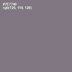 #7E7780 - Jumbo Color Image