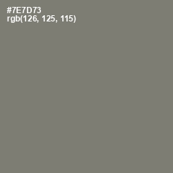#7E7D73 - Tapa Color Image
