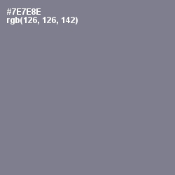 #7E7E8E - Topaz Color Image
