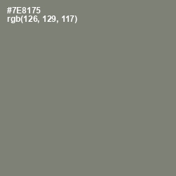 #7E8175 - Xanadu Color Image