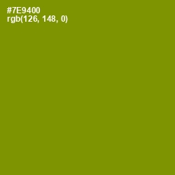 #7E9400 - Limeade Color Image