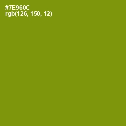 #7E960C - Limeade Color Image