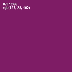 #7F1C66 - Cosmic Color Image